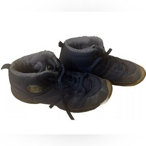 Azooken Boots Mens Size 11.5 Blue Faux Fur Lined Lightweight Winter Snow Hiking